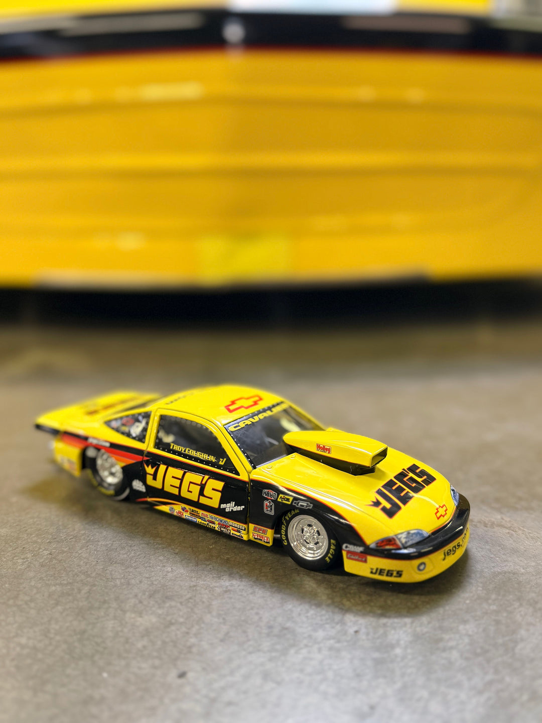 2004 Troy Coughlin NHRA Pro Stock Chevy Cavalier Diecast – JEGS Racing