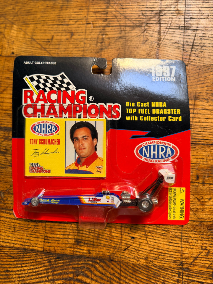 Top Fuel Legends 3-Pack 1:64 Diecast Dragsters | Schumacher, Eddie Hill & Connie Kalitta (1996–97 Racing Champions)