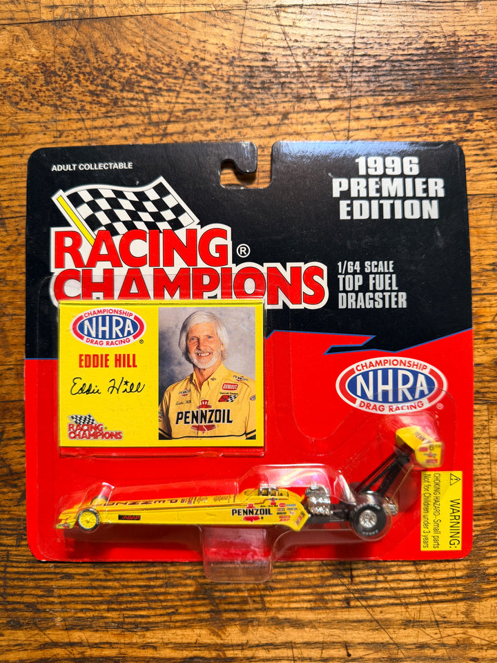 Top Fuel Legends 3-Pack 1:64 Diecast Dragsters | Schumacher, Eddie Hill & Connie Kalitta (1996–97 Racing Champions)