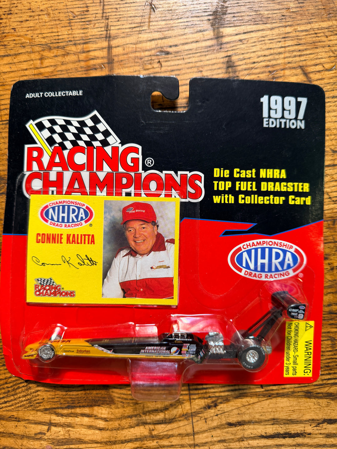 Top Fuel Legends 3-Pack 1:64 Diecast Dragsters | Schumacher, Eddie Hill & Connie Kalitta (1996–97 Racing Champions)