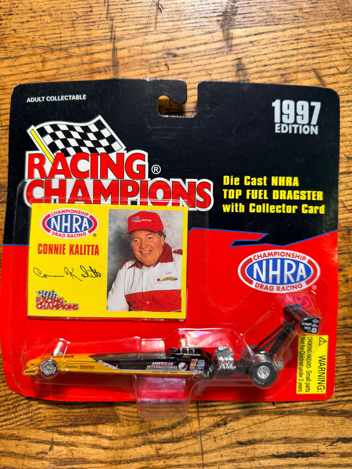Top Fuel Legends 3-Pack 1:64 Diecast Dragsters | Schumacher, Eddie Hill & Connie Kalitta (1996–97 Racing Champions)