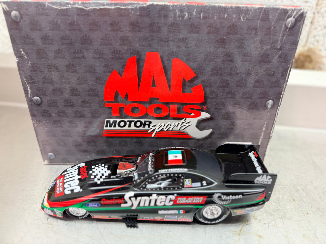 Tony Pedregon Castrol Syntec 1998 Mustang Funny Car 1:24 – MAC Tools NHRA Diecast 1 of 9500