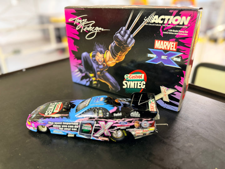 Tony Pedregon Castrol Syntec X-Men 2003 Mustang Funny Car 1:24 Action Collectibles 1 of 3414