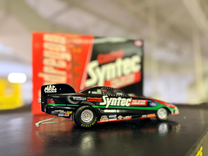 Tony Pedregon Castrol Syntec 1998 Mustang Funny Car 1:24 Diecast – RCCA Action NHRA Rare