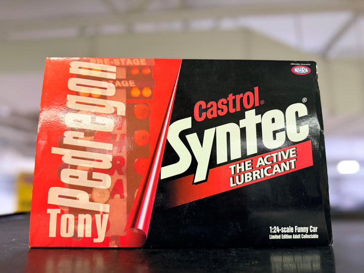 Tony Pedregon Castrol Syntec 1998 Mustang Funny Car 1:24 Diecast – RCCA Action NHRA Rare