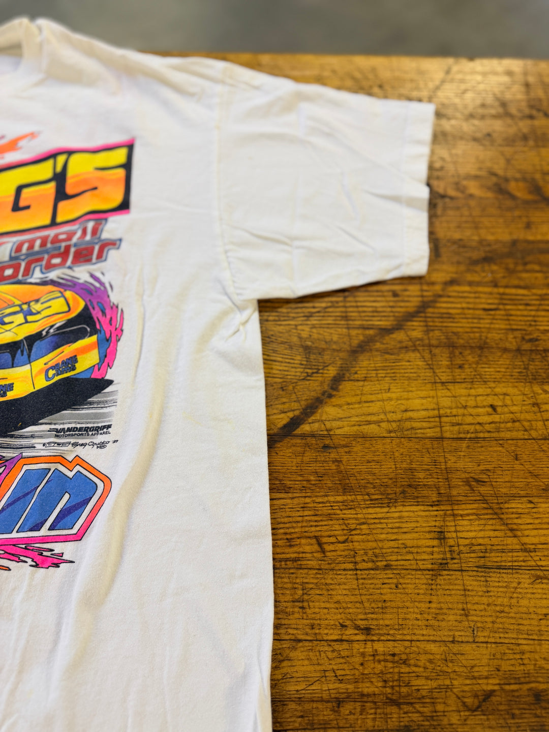 Vintage 1997 Troy Coughlin Sr JEGS 6-Second Club Tee XXL – NHRA Pro Stock Shirt – Rare 90s Drag Racing
