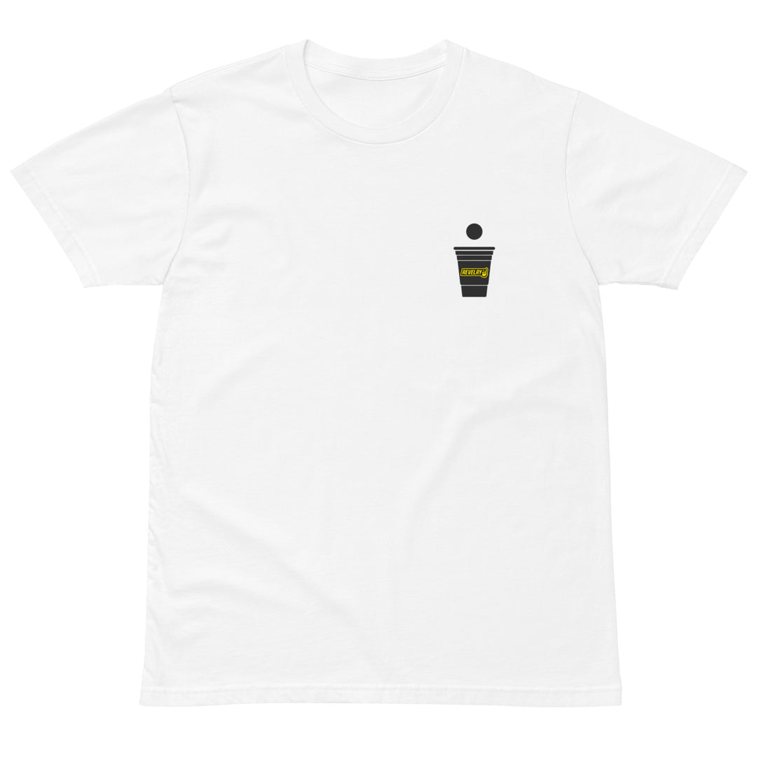 Revelry1 Ultra Soft & Heavyweight Pong Cup Cotton T-Shirt [Unisex]