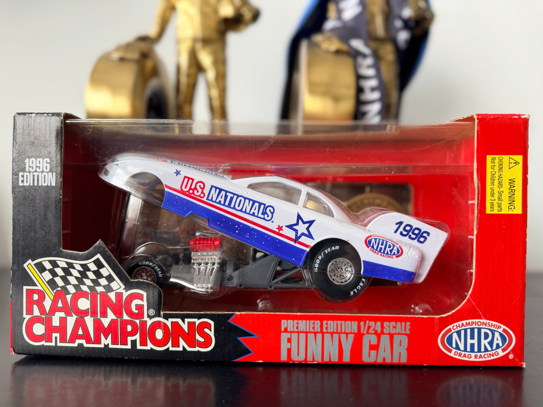1996 NHRA U.S. Nationals 1:24 Funny Car – Racing Champions Indianapolis Diecast