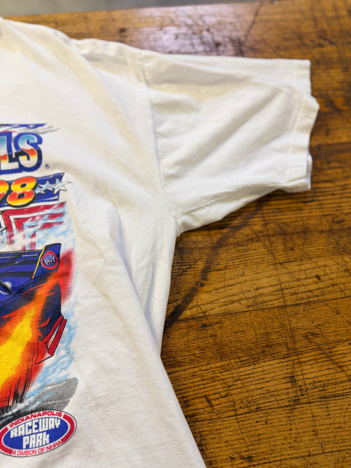 1998 NHRA U.S. Nationals Event Tee (Winston Era)  44th Annual — Indianapolis Raceway Park — Size XL