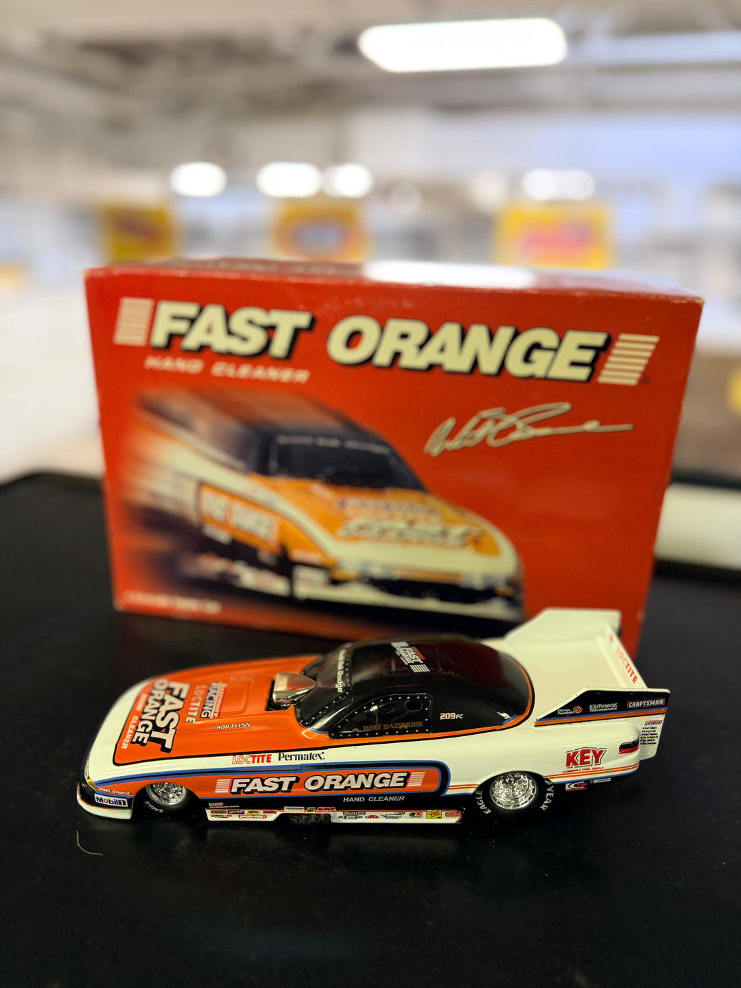 Whit Bazemore 1995 Fast Orange Dodge Funny Car 1:24 – 1 of 3,500 NHRA Diecast