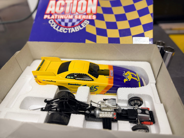 Whit Bazemore Smokin Joes 1996 Mustang Funny Car 1:24 – NHRA Action Diecast 1 of 4008