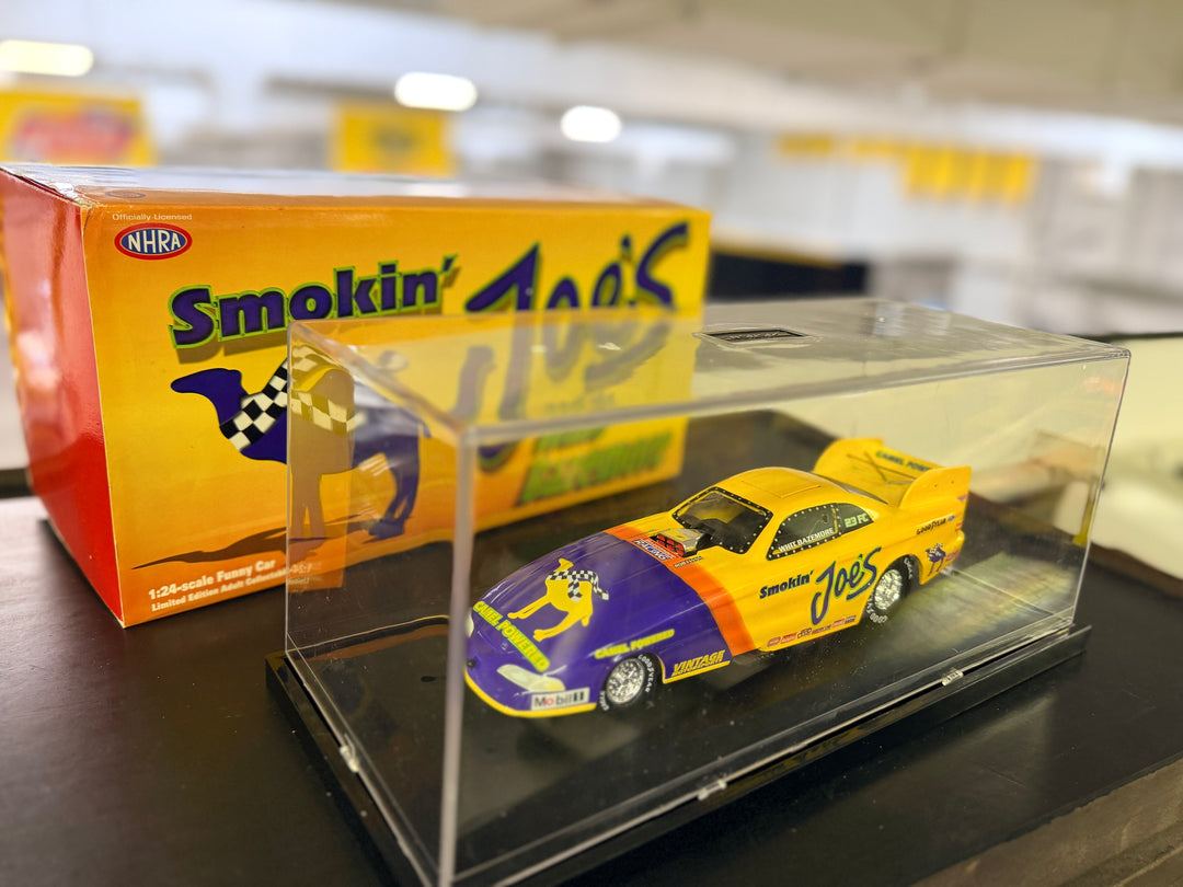 Whit Bazemore Smokin’ Joe’s 1996 Mustang Funny Car 1:24 RCCA Diecast – 1 of 1,000 w/ Display Case