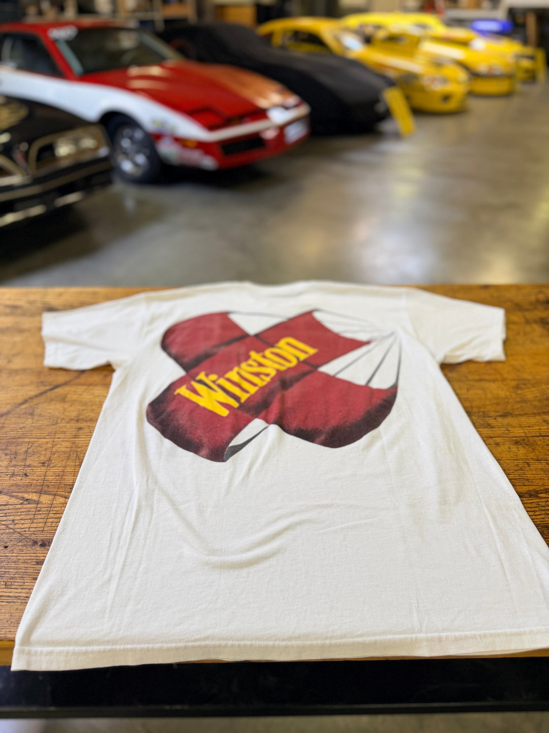 Vintage 1992 Winston Drag Racing Pocket Tee Large – NHRA Top Fuel Dragster Shirt